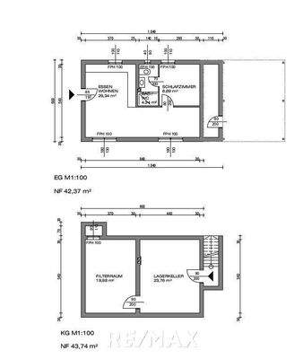 Grundriss Nebengebäude
