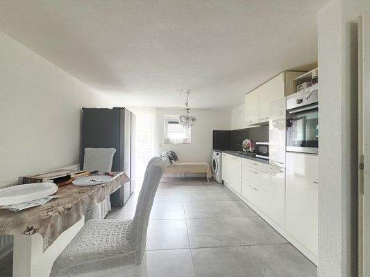 Wohnzimmer & offene Küche