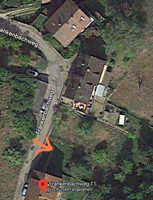 Grundstück von oben