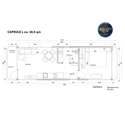 CAPSULE L - ca. 38,5 qm