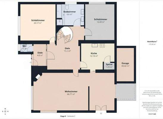 Grundriss EG Bungalow