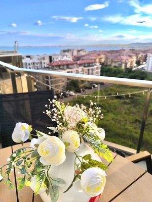 Blick von der Dachterrasse