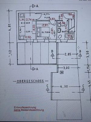 Grundriss Obergeschoss