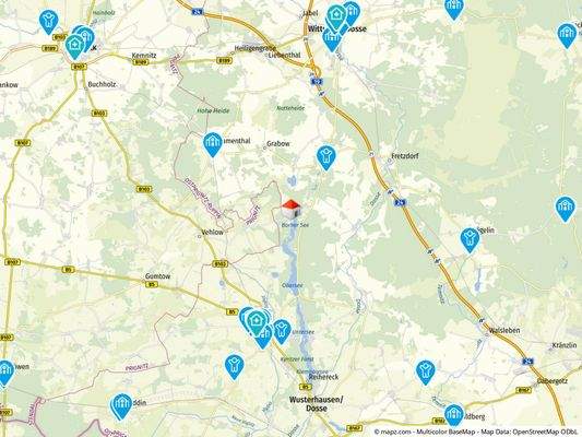 Geolyzer Kartenausschnitt