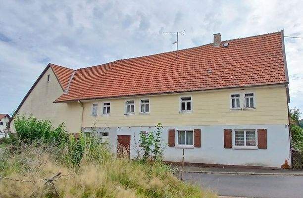 Ansicht C) altes Haus