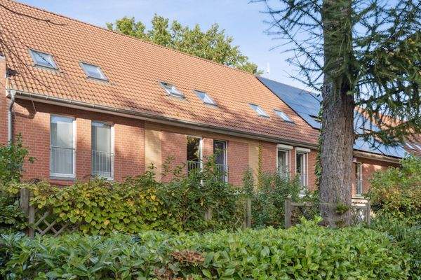 Die Rückseite des Hauses