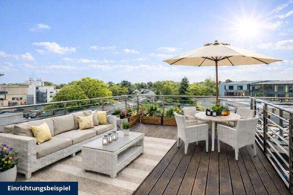 Einrichtungsbeispiel Balkon