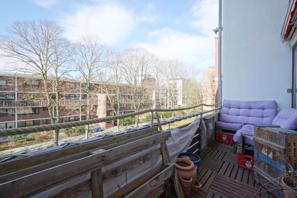 großer Sonnenbalkon 