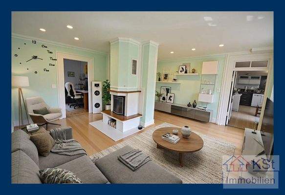 Wohnzimmer KI Einrichtung