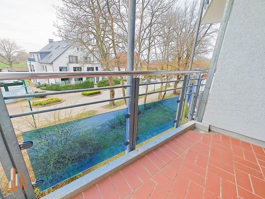 Balkon im unteren Bereich