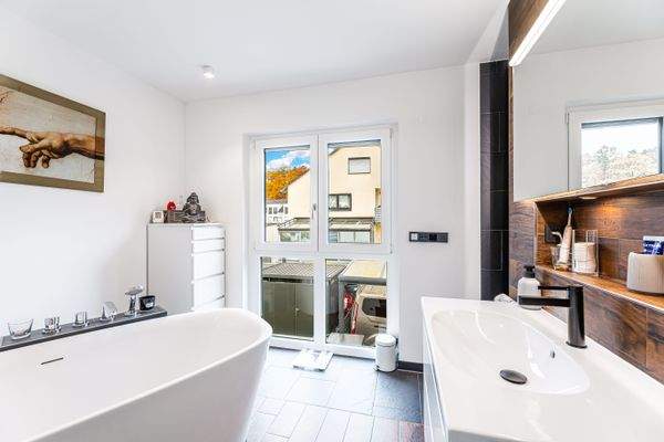 Freistehende Badewanne