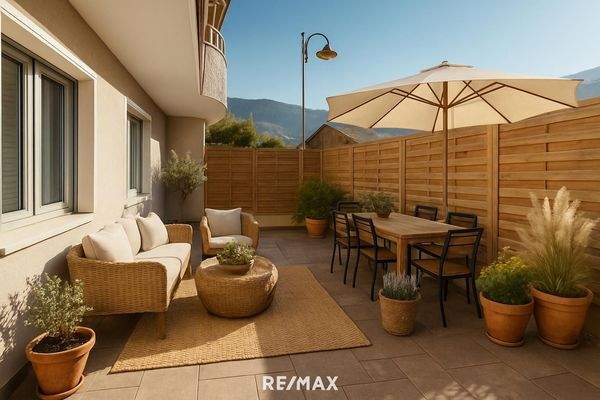 Landeck - Wohnung - Terrasse Visualisierung