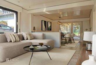 Wohnzimmer - digital möbliert