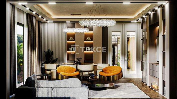 Detached Villas in a Stylish Project in Mezitli Mersin