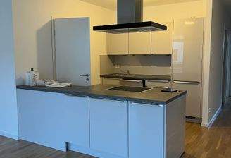 Moderne Küche mit Insel