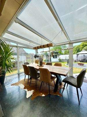 ...mit Blick nach draussen