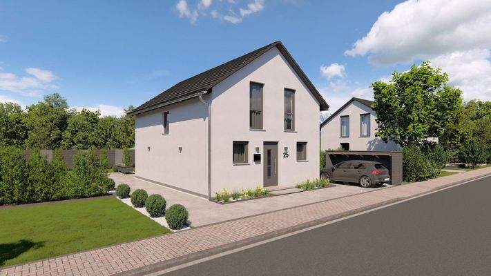 Modernes Einfamilienhaus mit Garage - Ihr Traumdomizil in ruhiger Lage!