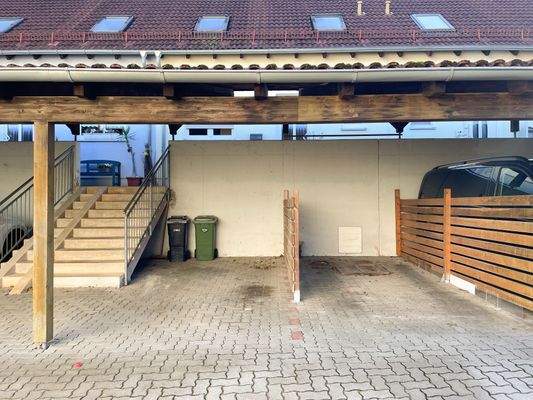 Stellplatz Carport