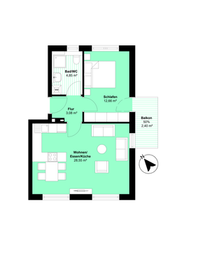 Wohnung 03 Grundriss