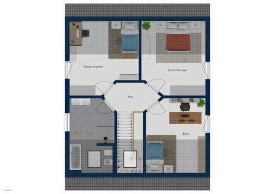 Grundriss Dachgeschoss