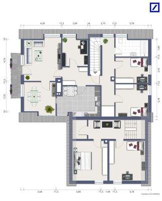 Grundriss-Dachgeschoss