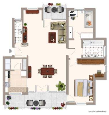 Grundriss ursprünglich