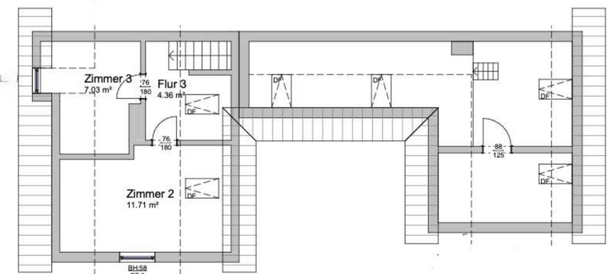 Grundriss Obergeschoss