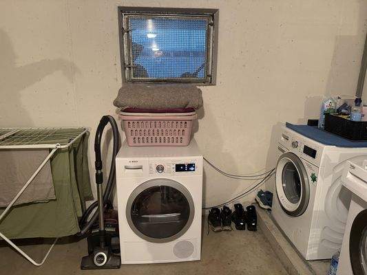 Gemeinschaftsraum für die Wäsche