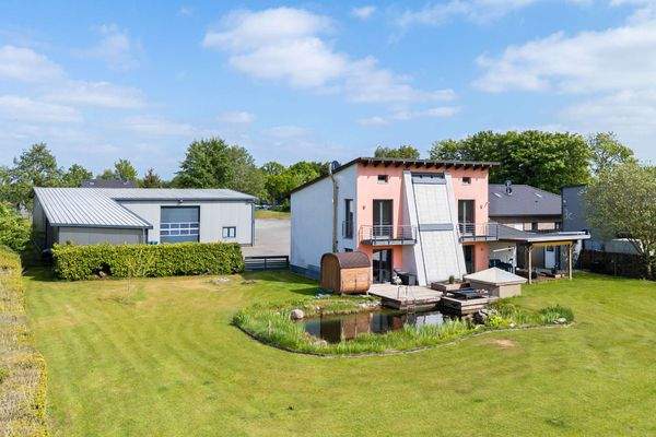 Rückansicht Wohnhaus