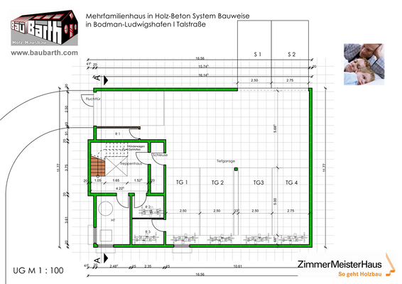 Grundriss Untergeschoss