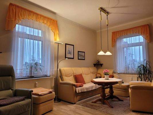 Blick ins Wohnzimmer