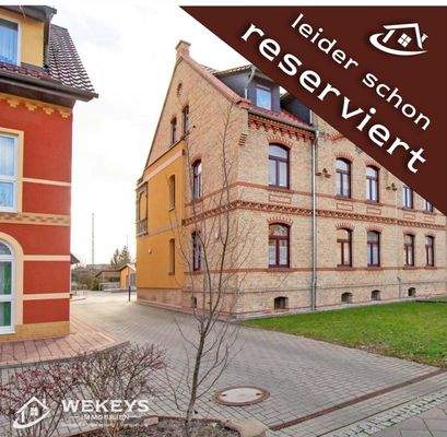 Reserviert-Straßenansicht