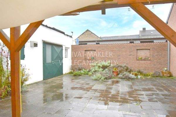 Innenhof Novemberwetter