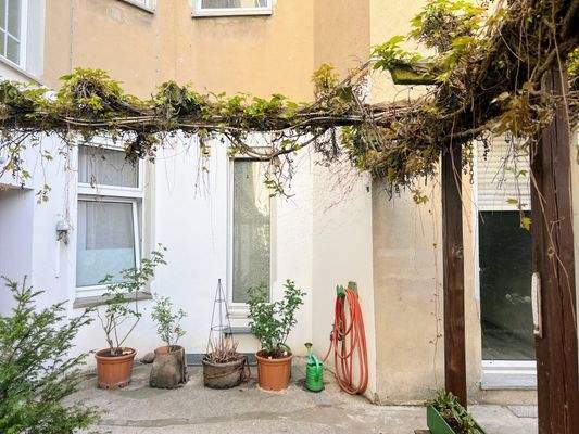 Eingang vom Hinterhof