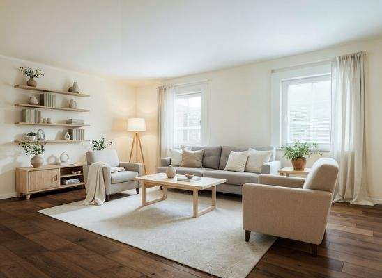 So könnte das Wohnzimmer OG aussehen