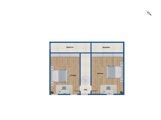 Grundriss Dachgeschoss