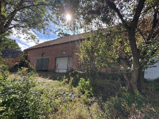 Ansicht zur Scheune vom Hinterhof