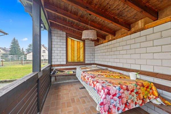 überdachter Freisitz