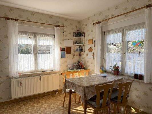 Essbereich in der Küche