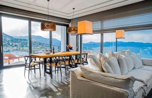 Kreta, Istro: Luxusvilla mit herrlicher Aussicht zu verkaufen