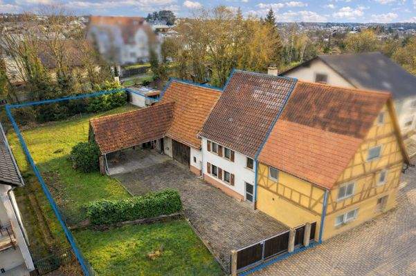 Ansicht Gesamtgrunsstück