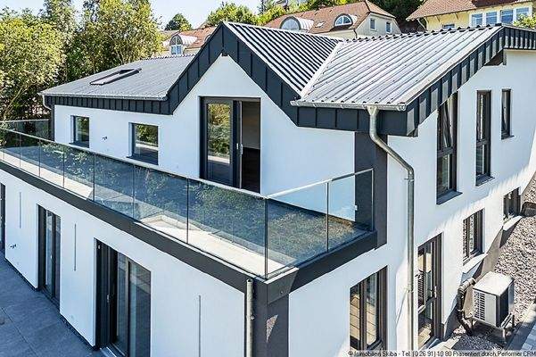 Blick auf den Balkon