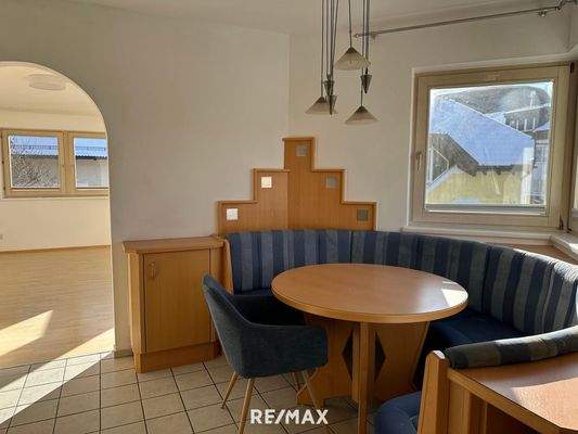 schöner Essplatz im Erker