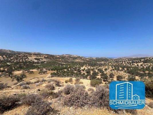 Kreta, Sivas: Grundstück mit herrlichem Meerblick am Ortsrand zu verkaufen