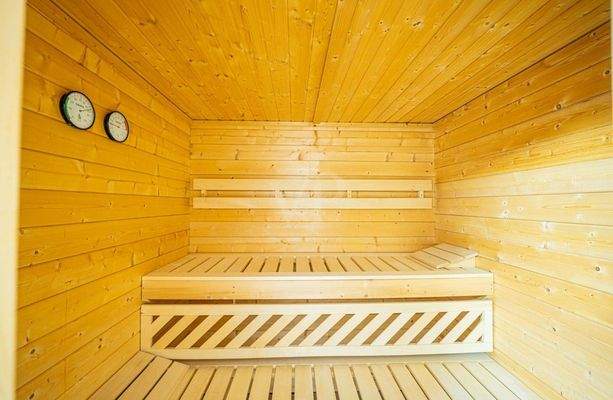Sauna im Kellergeschoss