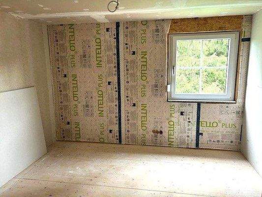 Obergeschoss: Kinderzimmer, Endausbau vorbereitet