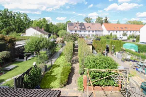 Ausblick Garten