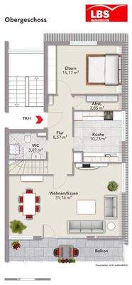 Grundriss Obergeschoss