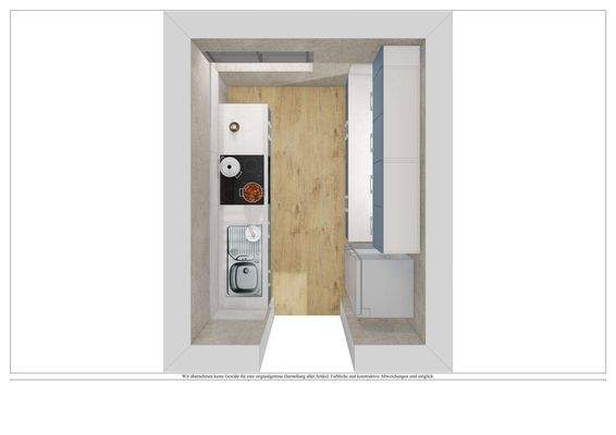 Mögliche Küche Otto-Richter 44 2. OG links