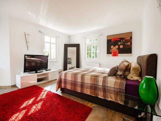 eines der Schlafzimmer